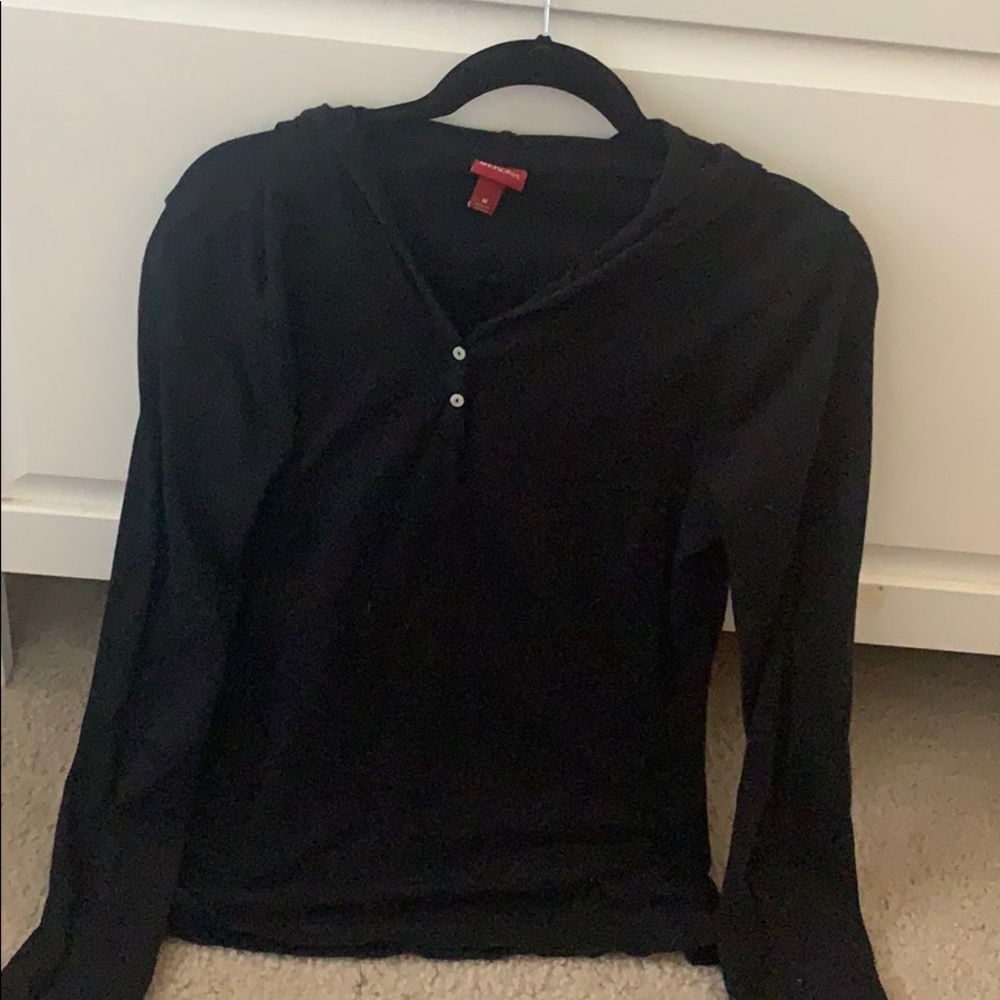 Merona Long Sleeve T-shirt Hoodie
